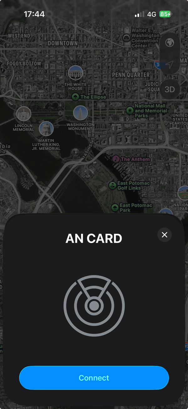 Connect the card